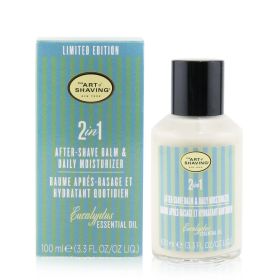 THE ART OF SHAVING - 2 In 1 After-Shave Balm & Daily Moisturizer - Eucalyptus Essential Oil 728429 100ml/3.3oz